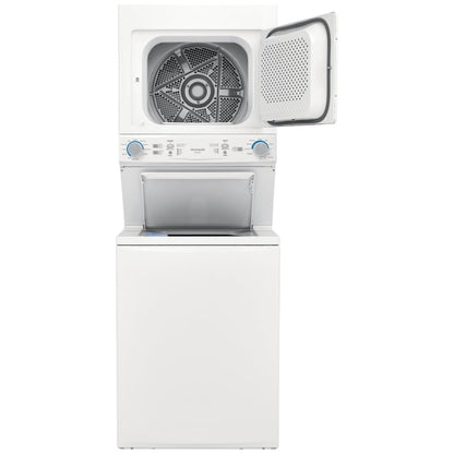 Frigidaire Electric Washer/Dryer Laundry Center - 4.5 Cu. Ft I.E.C. Washer and 5.5 Cu. Ft. Dryer FLCE752CAW