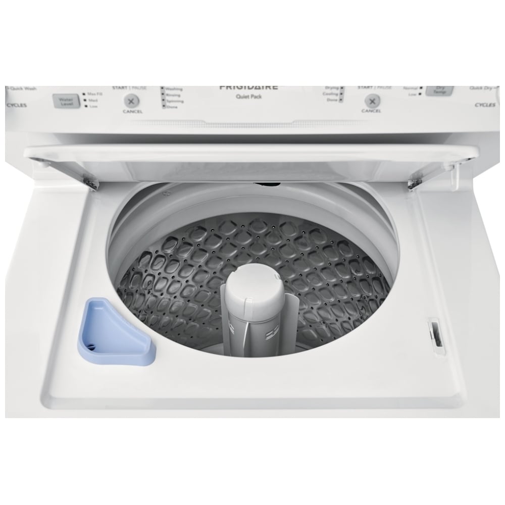 Frigidaire Electric Washer/Dryer Laundry Center - 4.5 Cu. Ft I.E.C. Washer and 5.5 Cu. Ft. Dryer FLCE752CAW