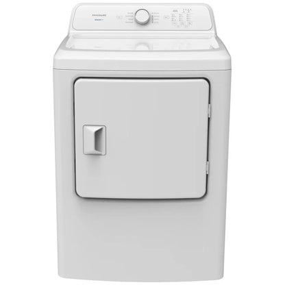 Frigidaire FLVG7000AW 7 Cu. Ft. Gas Dryer, 7 cu. ft. Dryer Capacity, 8 Dry Cycles, 4 Temperature Settings, Vented, White colour