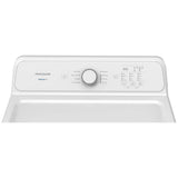 Frigidaire FLVG7000AW Gas Dryer, 7 cu. ft. Dryer Capacity, 8 Dry Cycles, 4 Temperature Settings, Vented, White colour