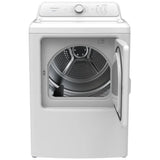 Frigidaire FLVG7000AW Gas Dryer, 7 cu. ft. Dryer Capacity, 8 Dry Cycles, 4 Temperature Settings, Vented, White colour