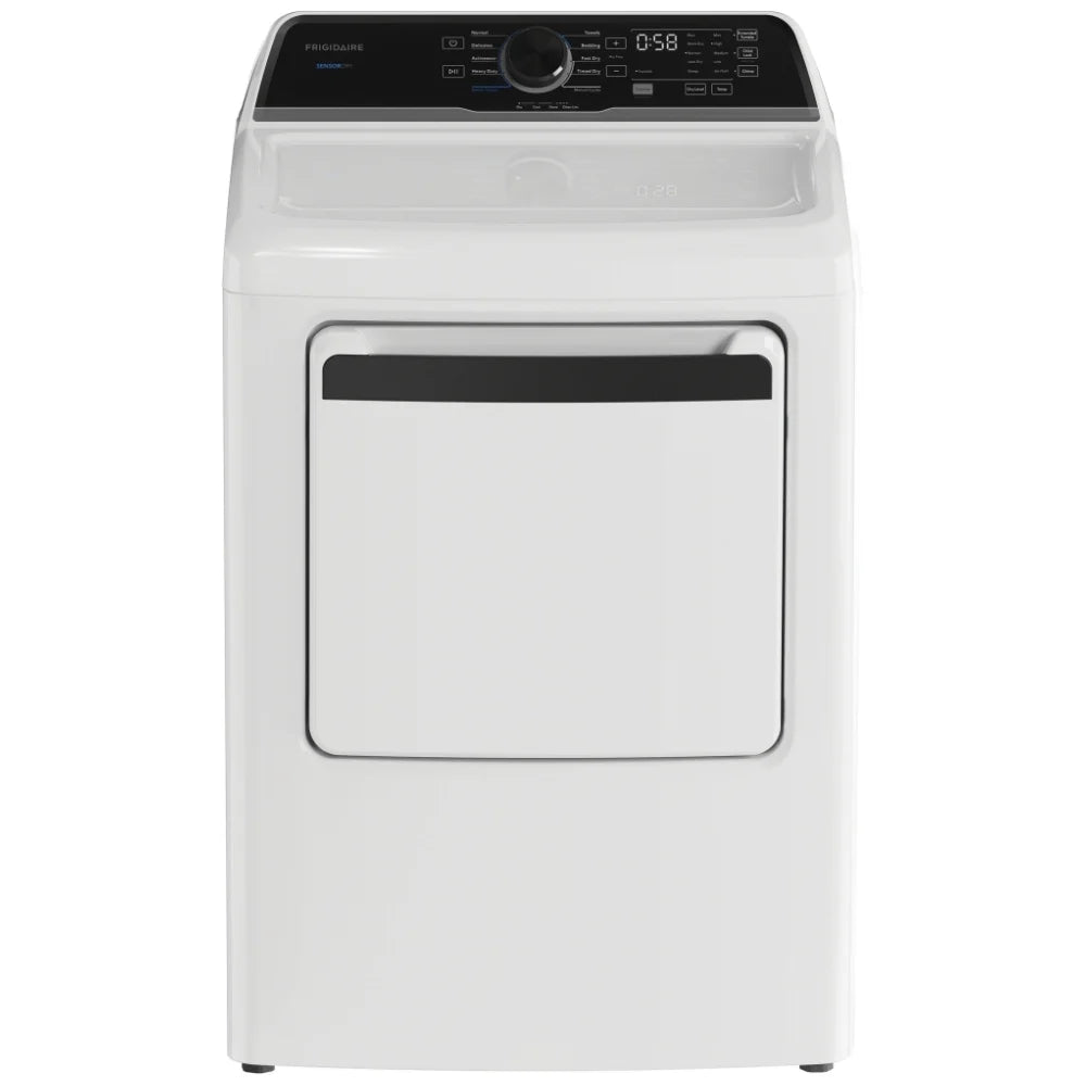Frigidaire 7 Cu. Ft. Gas Dryer FLVG7523BW front view