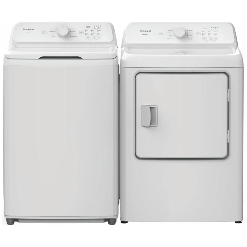 Frigidaire FLVW7000AW Top Load Washer, 27 inch Width, 4.1 cu. ft. Washer Capacity, 710 RPM Washer Spin Speed, 8 Wash Cycles, 4 Temperature Settings, White colour