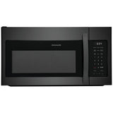 Frigidaire FMOS1846BD Over the Range Microwave, 30 inch Exterior Width, 1.8 cu. ft. Capacity, 300 CFM, 1,000 W Watts, LED, Black Stainless Steel colour
