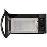Frigidaire FMOS1846BD Over the Range Microwave, 30 inch Exterior Width, 1.8 cu. ft. Capacity, 300 CFM, 1,000 W Watts, LED, Black Stainless Steel colour