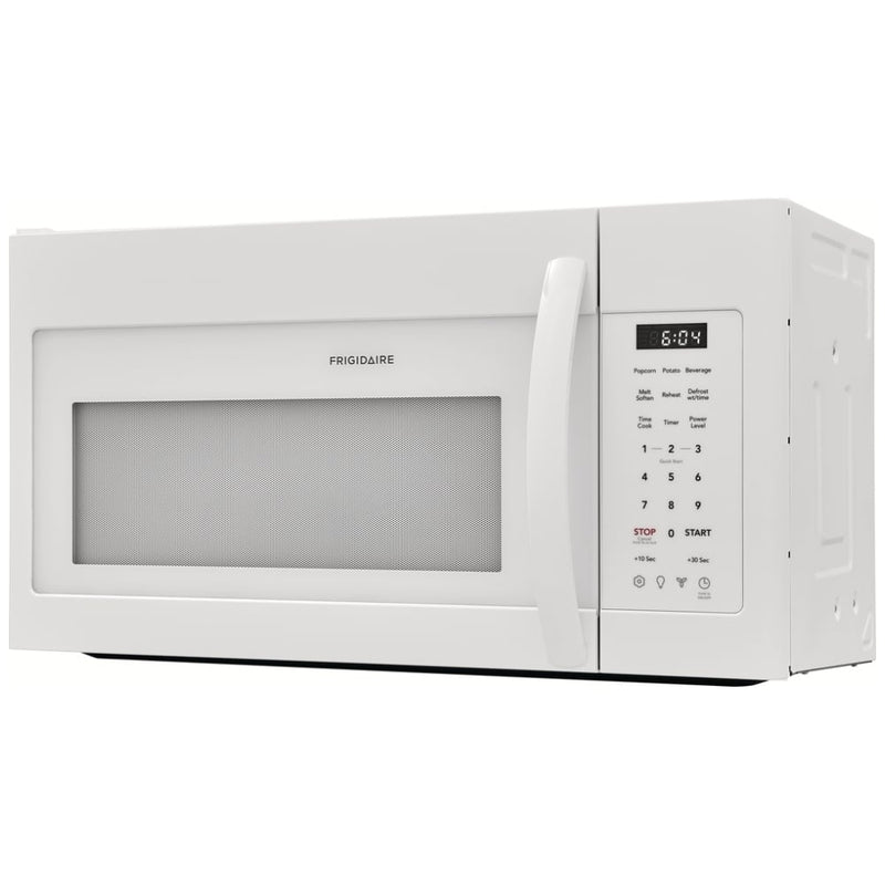 Frigidaire FMOS1846BW Over the Range Microwave, 30 inch Exterior Width, 1.8 cu. ft. Capacity, 300 CFM, 1,000 W Watts, LED, White colour