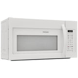Frigidaire FMOS1846BW Over the Range Microwave, 30 inch Exterior Width, 1.8 cu. ft. Capacity, 300 CFM, 1,000 W Watts, LED, White colour