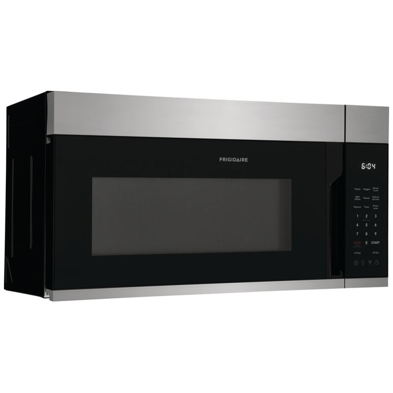 Frigidaire FMOW1852AS Over the Range Microwave, 30 inch Exterior Width, 1.8 cu. ft. Capacity, 300 CFM, 1,000 W Watts, LED, Stainless Steel colour