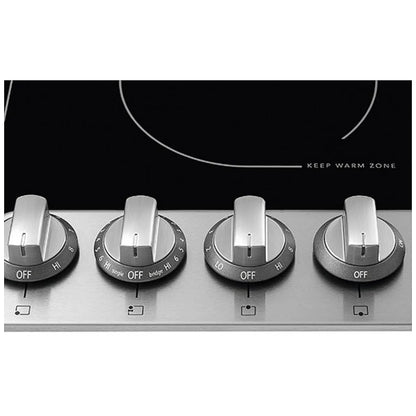 Frigidaire Professional FPEC3077RF Electric Cooktop, 30 inch Exterior Width, 5 Burners, 3,200 W Highest Element, Stainless Steel colour