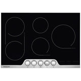 Frigidaire Professional FPEC3077RF Electric Cooktop, 30 inch Exterior Width, 5 Burners, 3,200 W Highest Element, Stainless Steel colour
