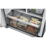 Frigidaire Professional FPFU19F8WF Upright Freezer, 32 inch Width, 18.6 cu. ft. Capacity, Frost Free, Ice Maker, Reversible Door, Interior Light (Freezer), Stainless Steel colour