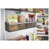 Frigidaire Professional FPFU19F8WF Upright Freezer, 32 inch Width, 18.6 cu. ft. Capacity, Frost Free, Ice Maker, Reversible Door, Interior Light (Freezer), Stainless Steel colour