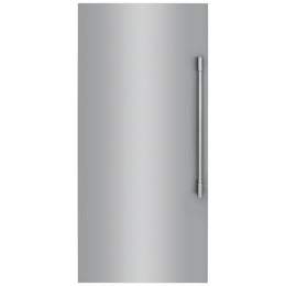 Frigidaire Professional FPFU19F8WF Upright Freezer, 32 inch Width, 18.6 cu. ft. Capacity, Frost Free, Ice Maker, Reversible Door, Interior Light (Freezer), Stainless Steel colour