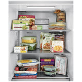 Frigidaire Professional FPFU19F8WF Upright Freezer, 32 inch Width, 18.6 cu. ft. Capacity, Frost Free, Ice Maker, Reversible Door, Interior Light (Freezer), Stainless Steel colour