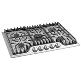 Frigidaire Professional FPGC3077RS Gas Cooktop, 30 inch Exterior Width, 5 Burners, 17,000 BTU Highest Burner, Stainless Steel colour