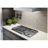 Frigidaire Professional FPGC3077RS Gas Cooktop, 30 inch Exterior Width, 5 Burners, 17,000 BTU Highest Burner, Stainless Steel colour