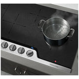 Frigidaire Professional FPIC3677RF Induction Cooktop, 36 inch Exterior Width, 5 Burners, 3,800 W Highest Element, Stainless Steel colour