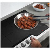 Frigidaire Professional FPIC3677RF Induction Cooktop, 36 inch Exterior Width, 5 Burners, 3,800 W Highest Element, Stainless Steel colour