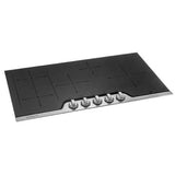 Frigidaire Professional FPIC3677RF Induction Cooktop, 36 inch Exterior Width, 5 Burners, 3,800 W Highest Element, Stainless Steel colour