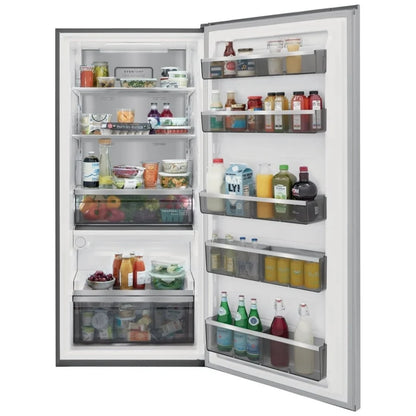 Frigidaire Professional FPRU19F8WF All Refrigerator, 33 inch Width, Counter Depth, 18.6 cu. ft. Capacity, Water Dispenser (Interior), Stainless Steel colour Internal Water Dispenser