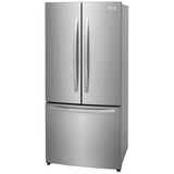 Frigidaire FRFG1723AV Counter Depth French Door Refrigerator, 32 inch Width, 17.6 cu. ft. Capacity, Counter Depth, Ice Dispenser (Freezer Located), ENERGY STAR Certified, Brushed Steel colour