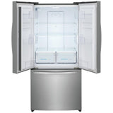 Frigidaire FRFG1723AV Counter Depth French Door Refrigerator, 32 inch Width, 17.6 cu. ft. Capacity, Counter Depth, Ice Dispenser (Freezer Located), ENERGY STAR Certified, Brushed Steel colour