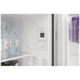 Frigidaire FRFG1723AV Counter Depth French Door Refrigerator, 32 inch Width, 17.6 cu. ft. Capacity, Counter Depth, Ice Dispenser (Freezer Located), ENERGY STAR Certified, Brushed Steel colour