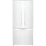 Frigidaire FRFG1723AW Counter Depth French Door Refrigerator, 32 inch Width, 17.6 cu. ft. Capacity, Counter Depth, Ice Dispenser (Freezer Located), ENERGY STAR Certified, White colour