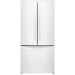 Frigidaire FRFG1723AW Counter Depth French Door Refrigerator, 32 inch Width, 17.6 cu. ft. Capacity, Counter Depth, Ice Dispenser (Freezer Located), ENERGY STAR Certified, White colour