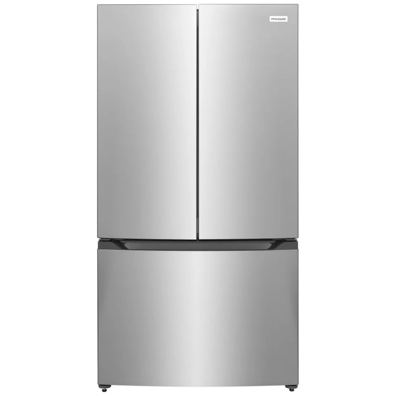Frigidaire FRFG2011AV Counter Depth French Door Refrigerator, 36 inch Width, 19.8 cu. ft. Capacity, Counter Depth, Water Dispenser (Interior), Ice Dispenser (Freezer Located), ENERGY STAR Certified, Stainless Steel colour