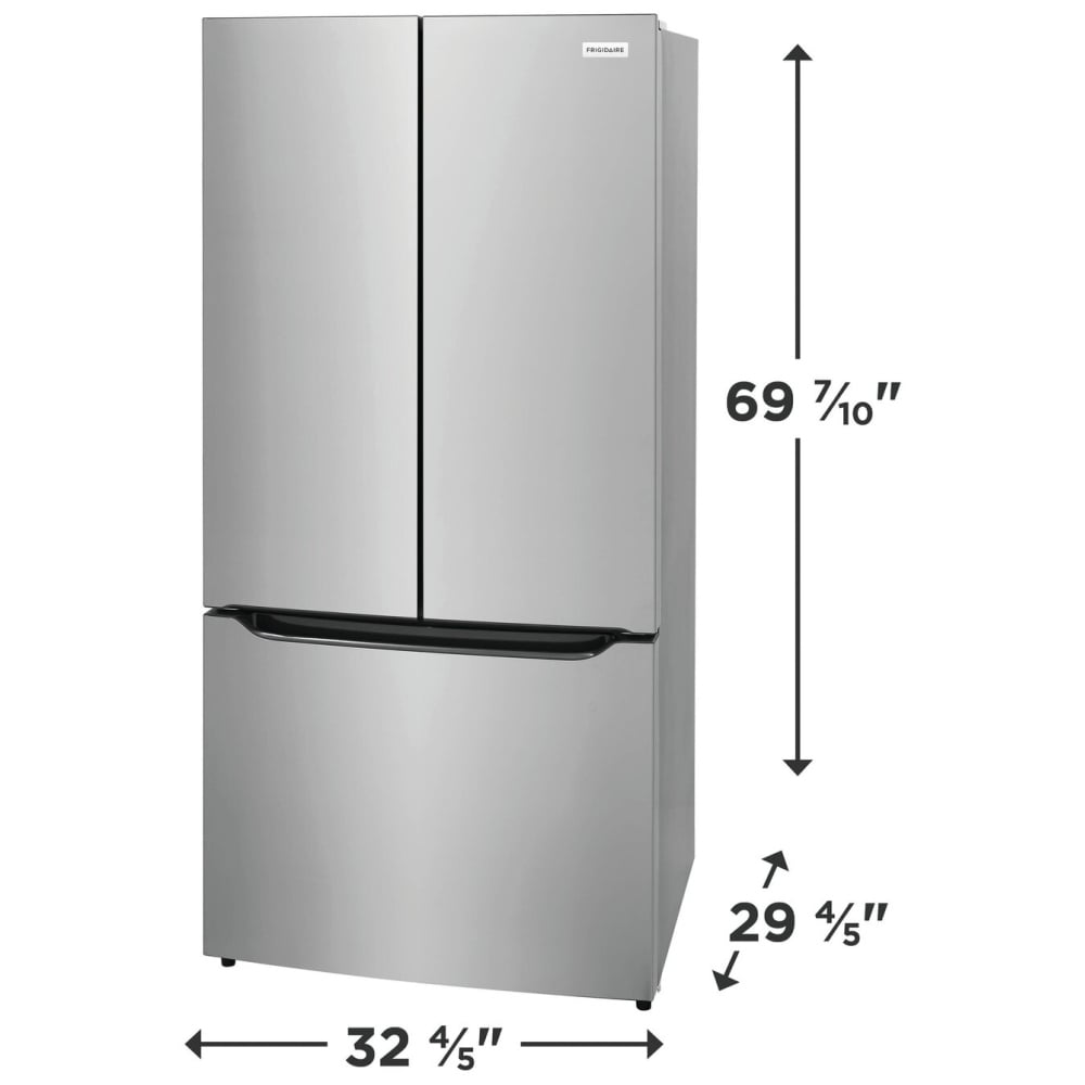 Frigidaire 33" French Door Refrigerator 19.6 Cu. Ft. Counter-Depth FRFG2033AV