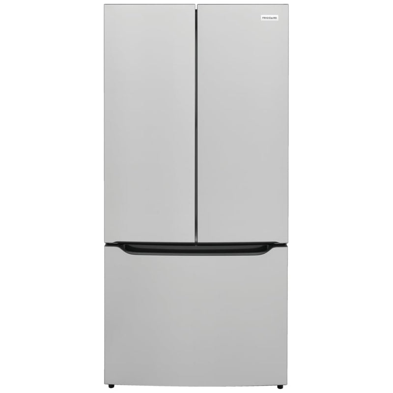 Frigidaire FRFG2033AV Counter Depth French Door Refrigerator, 33 inch Width, 19.6 cu. ft. Capacity, Counter Depth, Water Dispenser (Interior), Ice Dispenser (Freezer Located), ENERGY STAR Certified, Stainless Look colour