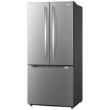 Frigidaire FRFN1801AF French Door Refrigerator, 30 inch Width, 19 cu. ft. Capacity, Optional Ice Maker (Special Order), ENERGY STAR Certified, Stainless Steel colour, CrispSeal® Plus Crispers, Smudge-Proof®