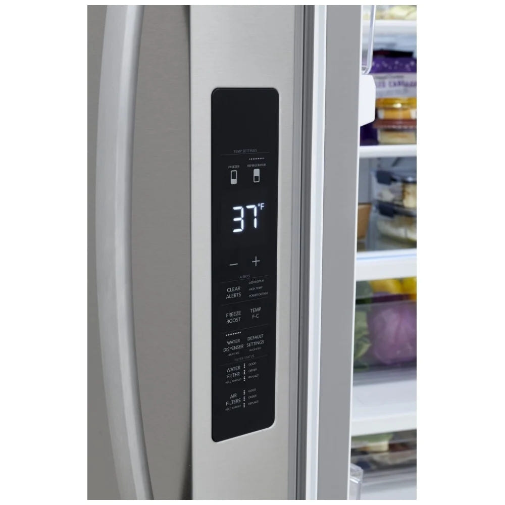 Frigidaire 28.8 立方英尺标准深度法式门冰箱 FRFN2813AF