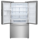 Frigidaire FRFN2813AF French Door Refrigerator, 36 inch Width, 28.8 cu. ft. Capacity, Water Dispenser (Interior), Ice Dispenser (Freezer Located), ENERGY STAR Certified, Stainless Steel colour