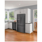 Frigidaire FRFS2823AD French Door Refrigerator, 36 inch Width, 27.8 cu. ft. Capacity, Water Dispenser (Exterior), Ice Dispenser (Thru Door), ENERGY STAR Certified, Black Stainless Steel colour