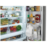 Frigidaire FRFS2823AS French Door Refrigerator, 36 inch Width, 27.8 cu. ft. Capacity, Water Dispenser (Exterior), Ice Dispenser (Thru Door), ENERGY STAR Certified, Stainless Steel colour