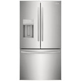 Frigidaire FRFS2823AS French Door Refrigerator, 36 inch Width, 27.8 cu. ft. Capacity, Water Dispenser (Exterior), Ice Dispenser (Thru Door), ENERGY STAR Certified, Stainless Steel colour