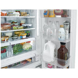 Frigidaire FRFS2823AW French Door Refrigerator, 36 inch Width, 27.8 cu. ft. Capacity, Water Dispenser (Exterior), Ice Dispenser (Thru Door), ENERGY STAR Certified, White colour