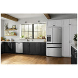 Frigidaire FRMS2733AV Bottom Freezer French Door Refrigerator, 36 inch Width, 26 cu. ft. Capacity, Water Dispenser (Exterior), Ice Dispenser (Thru Door), ENERGY STAR Certified, Stainless Look colour