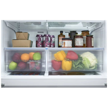 Frigidaire FRMS2733AV 底部冷冻法式门冰箱，36 英寸宽