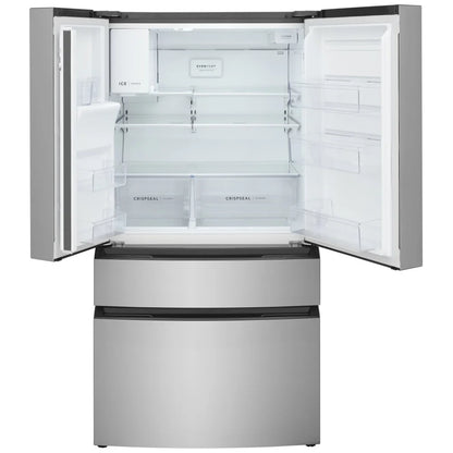 Frigidaire FRMS2733AV 底部冷冻法式门冰箱，36 英寸宽