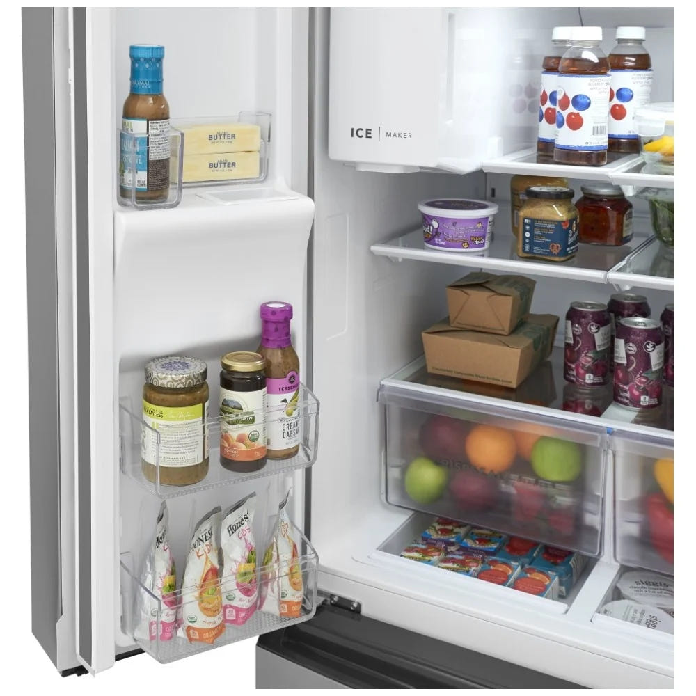 Frigidaire FRMS2733AV 底部冷冻法式门冰箱，36 英寸宽
