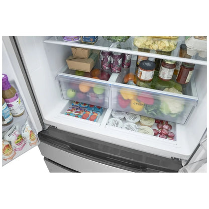 Frigidaire FRMS2733AV 底部冷冻法式门冰箱，36 英寸宽