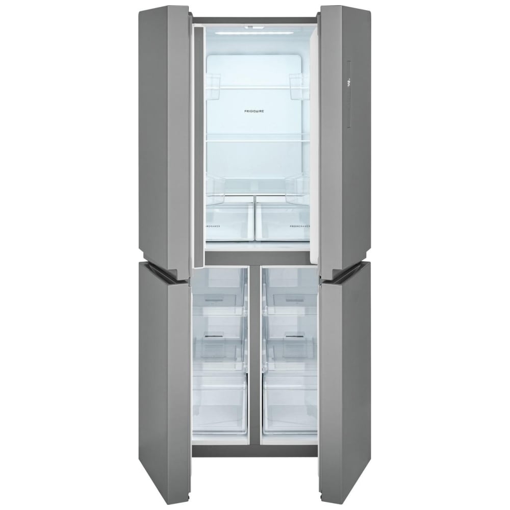 Frigidaire 17.4 Cu. Ft. Counter-Depth 4-Door French Door Refrigerator FRQG1721AV