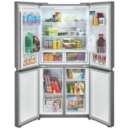 Frigidaire 17.4 Cu. Ft. Counter-Depth 4-Door French Door Refrigerator FRQG1721AV