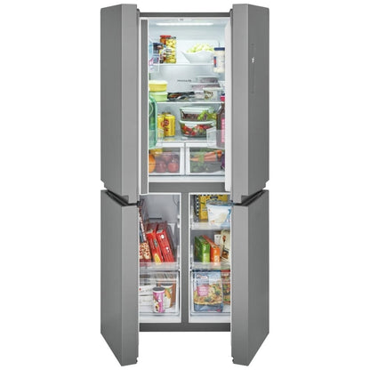 Frigidaire 17.4 Cu. Ft. Counter-Depth 4-Door French Door Refrigerator FRQG1721AV