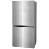 Frigidaire FRQG1721AV Counter Depth French Door Refrigerator, 33 inch Width, 17.4 cu. ft. Capacity, Counter Depth, Brushed Steel colour