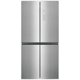 Frigidaire FRQG1721AV Counter Depth French Door Refrigerator, 33 inch Width, 17.4 cu. ft. Capacity, Counter Depth, Brushed Steel colour