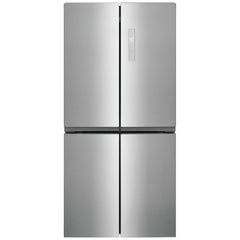 Frigidaire FRQG1721AV Counter Depth French Door Refrigerator, 33 inch Width, 17.4 cu. ft. Capacity, Counter Depth, Brushed Steel colour